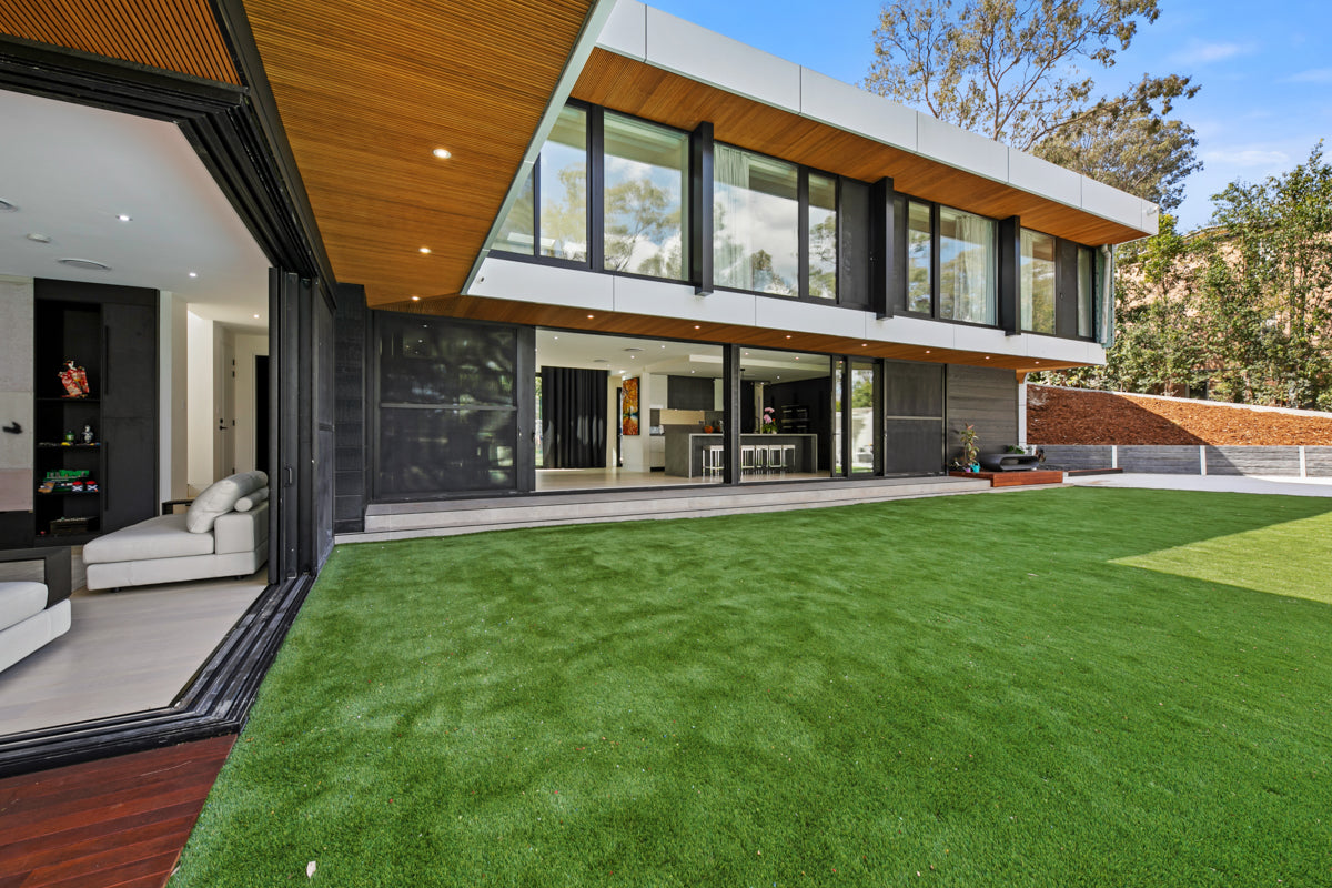 Ascot bamboo cladding feature wall