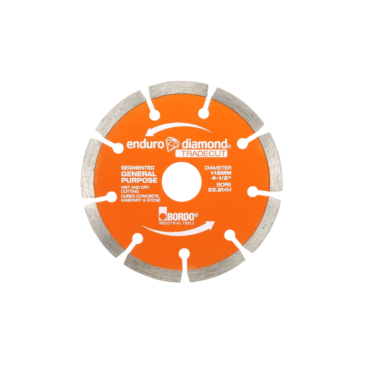 Bordo Segmented Rim General Purpose Diamond Blade